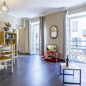 Paradis - Carre D'or 1 - Balcony Sea View Apartment Nice